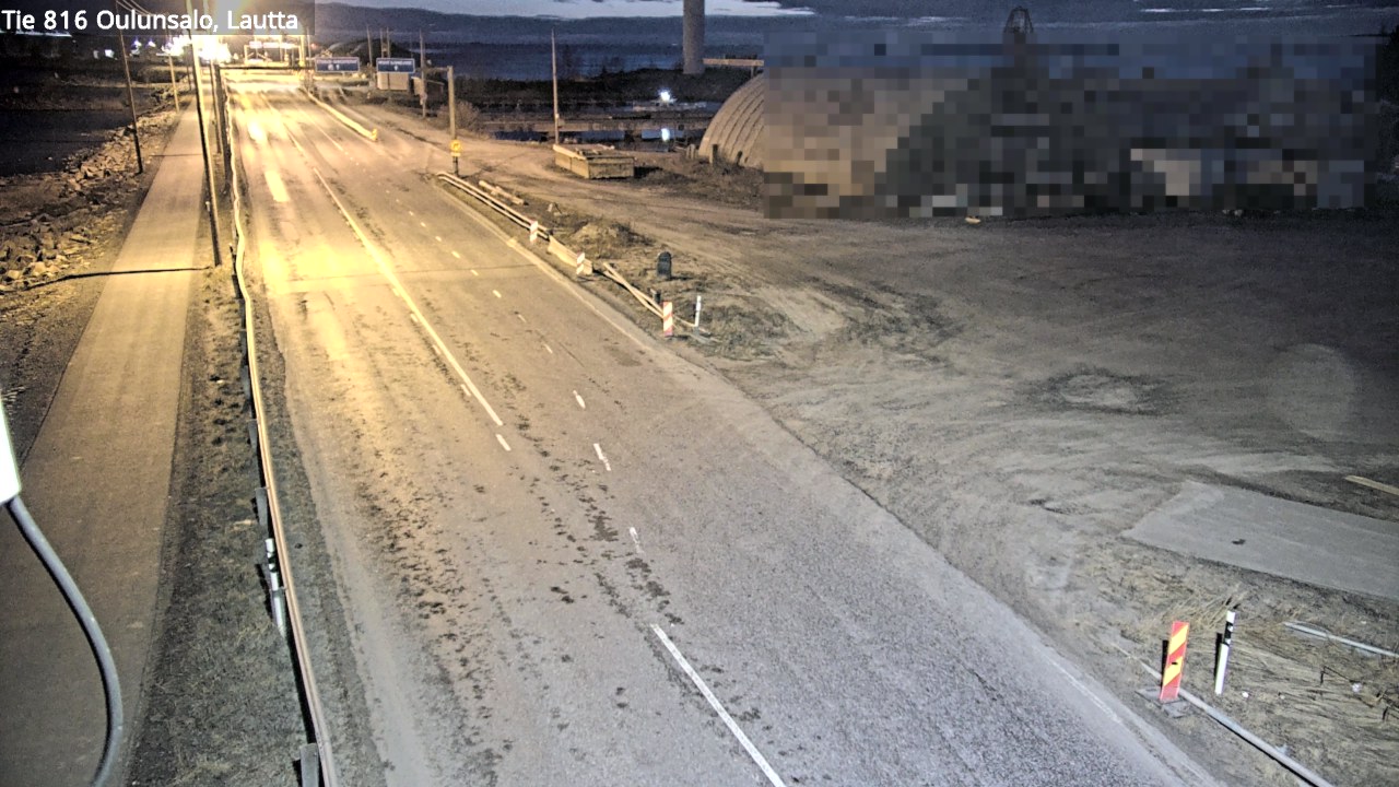 Weather Camera Image Road 816 Oulunsalo, Oulu, Pohjois-Pohjanmaa