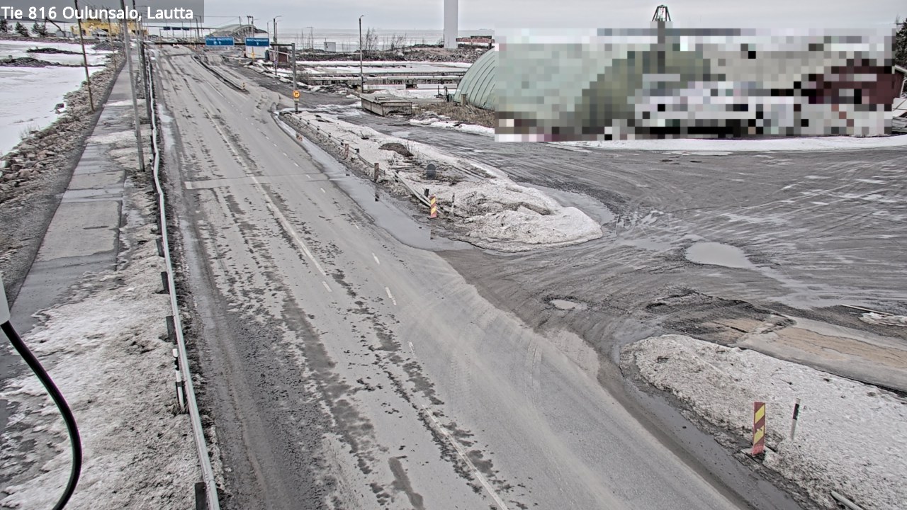 Kelikamerat Kuva Tie 816 Oulunsalo, lauttaranta, Oulu, Pohjois-Pohjanmaa