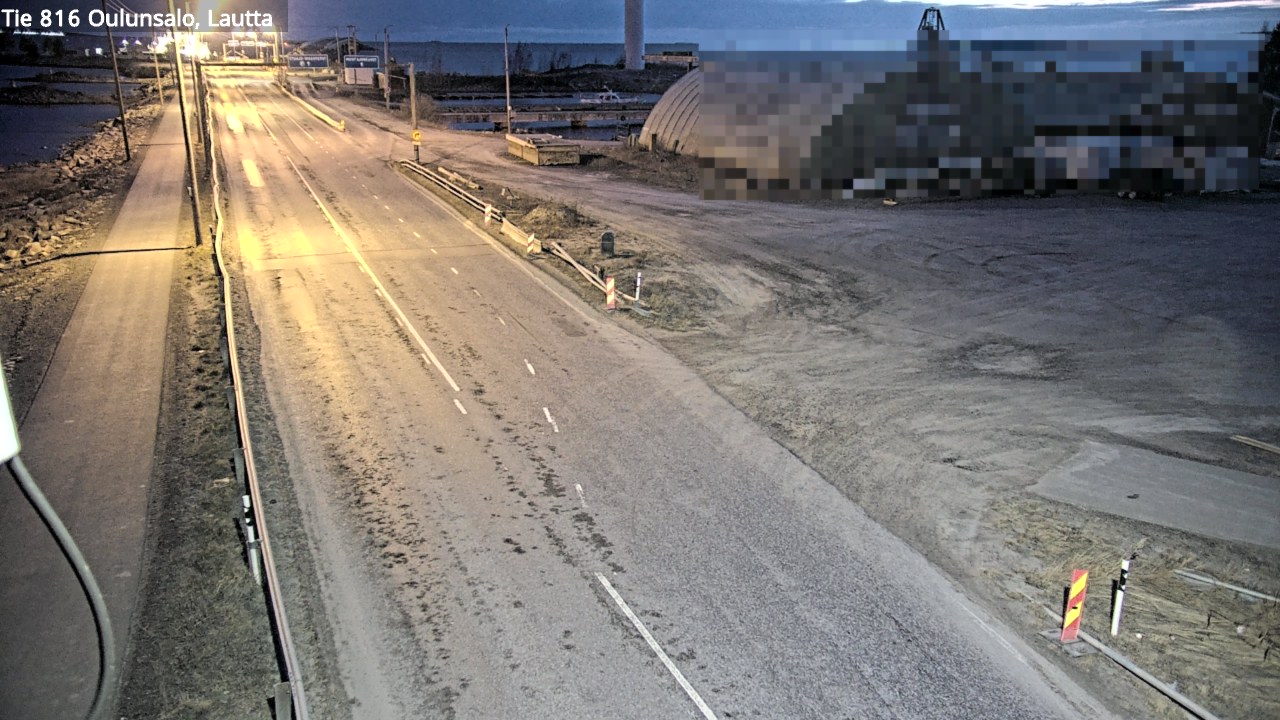 Weather Camera Image Road 816 Oulunsalo, Oulu, Pohjois-Pohjanmaa