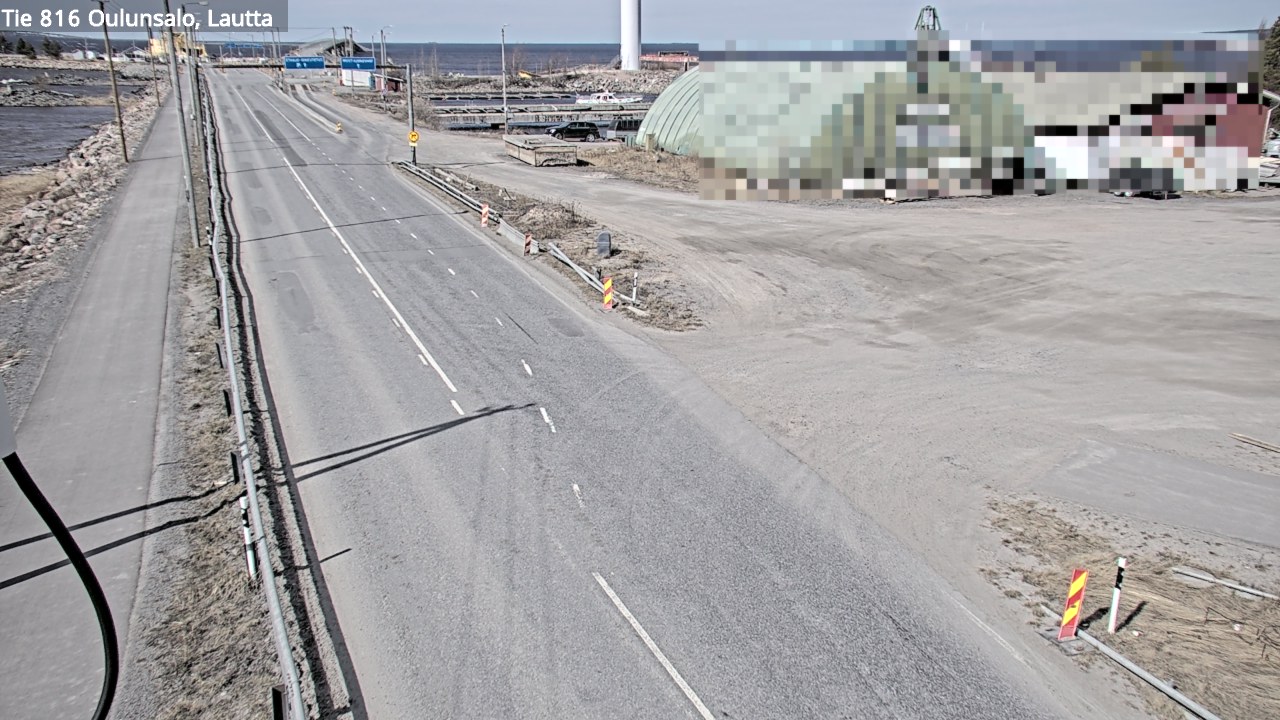 Weather Camera Image Road 816 Oulunsalo, Oulu, Pohjois-Pohjanmaa