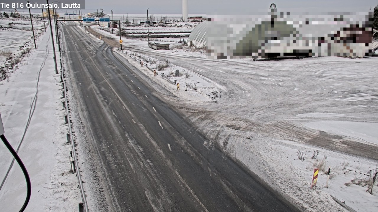 Weather Camera Image Road 816 Oulunsalo, Oulu, Pohjois-Pohjanmaa