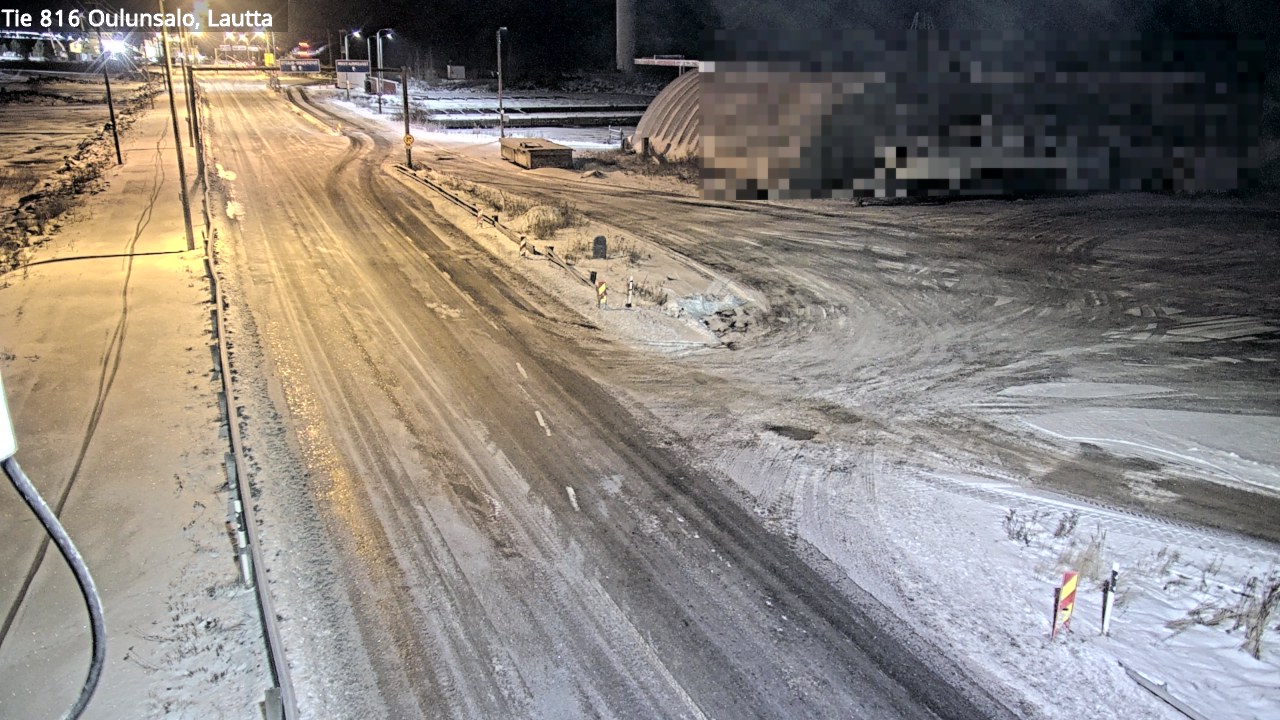 Weather Camera Image Road 816 Oulunsalo, Oulu, Pohjois-Pohjanmaa