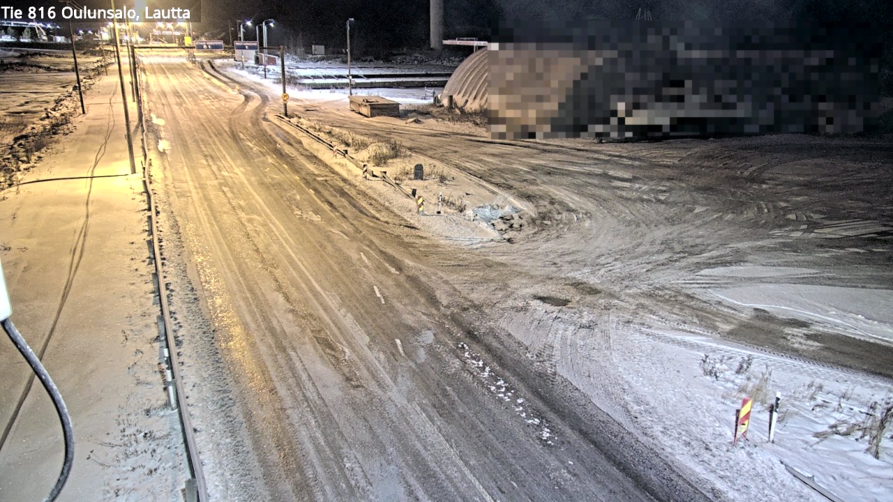 Weather Camera Image Road 816 Oulunsalo, Oulu, Pohjois-Pohjanmaa
