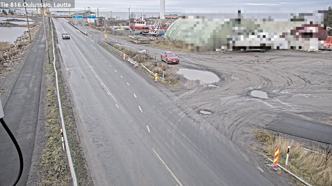 Kelikamerat Kuva Tie 816 Oulunsalo, lauttaranta, Oulu, Pohjois-Pohjanmaa