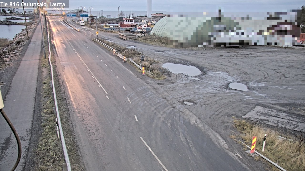 Kelikamerat Kuva Tie 816 Oulunsalo, lauttaranta, Oulu, Pohjois-Pohjanmaa