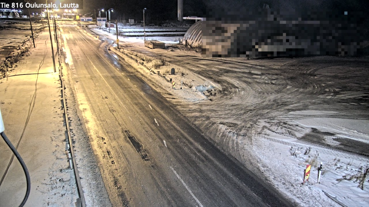 Weather Camera Image Road 816 Oulunsalo, Oulu, Pohjois-Pohjanmaa