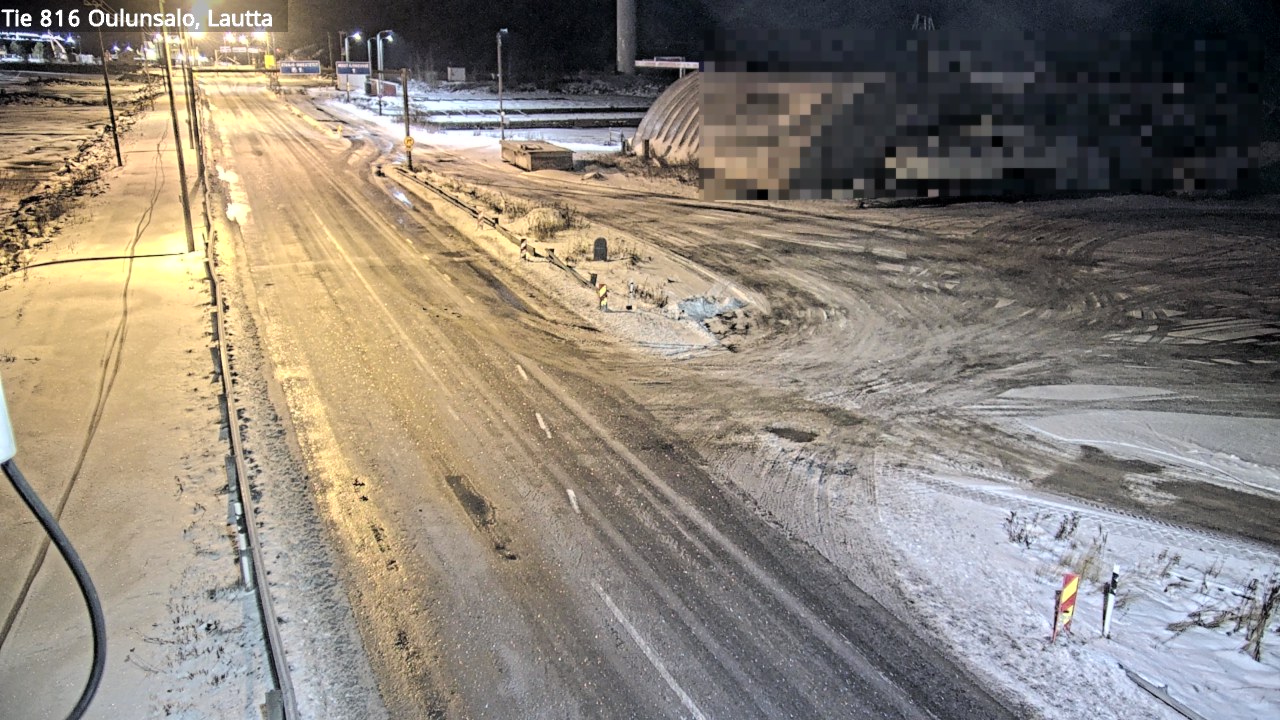Weather Camera Image Road 816 Oulunsalo, Oulu, Pohjois-Pohjanmaa