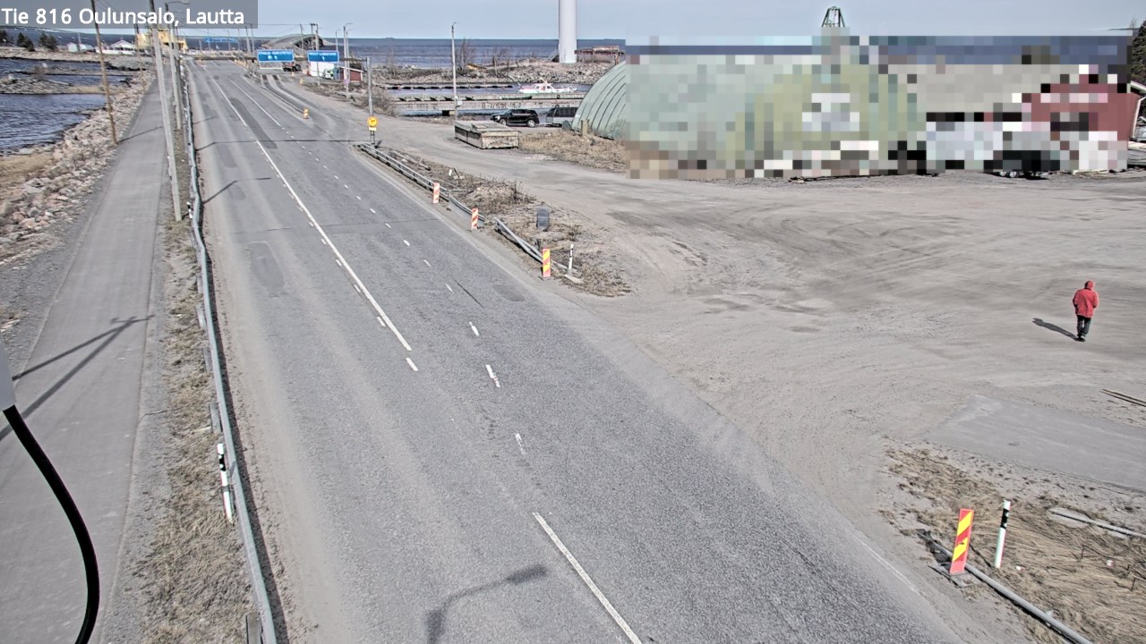 Weather Camera Image Road 816 Oulunsalo, Oulu, Pohjois-Pohjanmaa