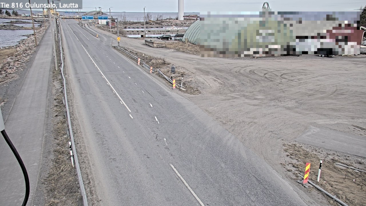 Weather Camera Image Road 816 Oulunsalo, Oulu, Pohjois-Pohjanmaa