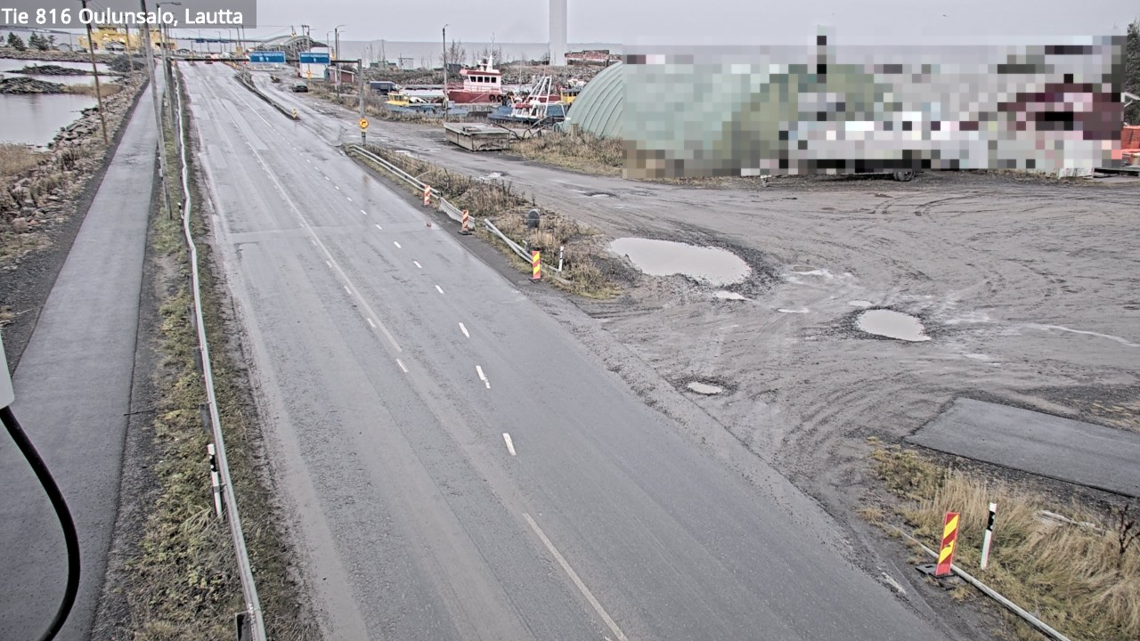 Kelikamerat Kuva Tie 816 Oulunsalo, lauttaranta, Oulu, Pohjois-Pohjanmaa