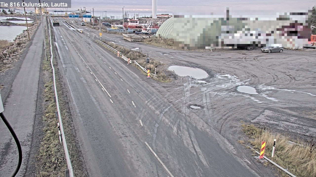 Kelikamerat Kuva Tie 816 Oulunsalo, lauttaranta, Oulu, Pohjois-Pohjanmaa