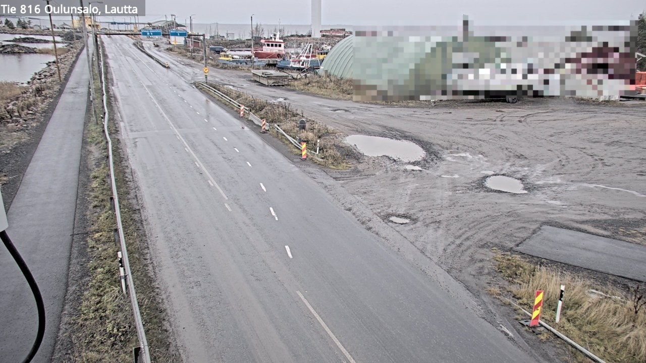 Kelikamerat Kuva Tie 816 Oulunsalo, lauttaranta, Oulu, Pohjois-Pohjanmaa