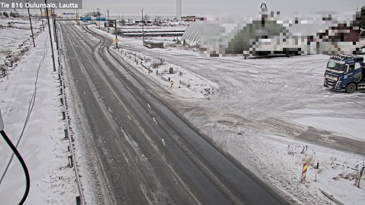 Weather Camera Image Road 816 Oulunsalo, Oulu, Pohjois-Pohjanmaa