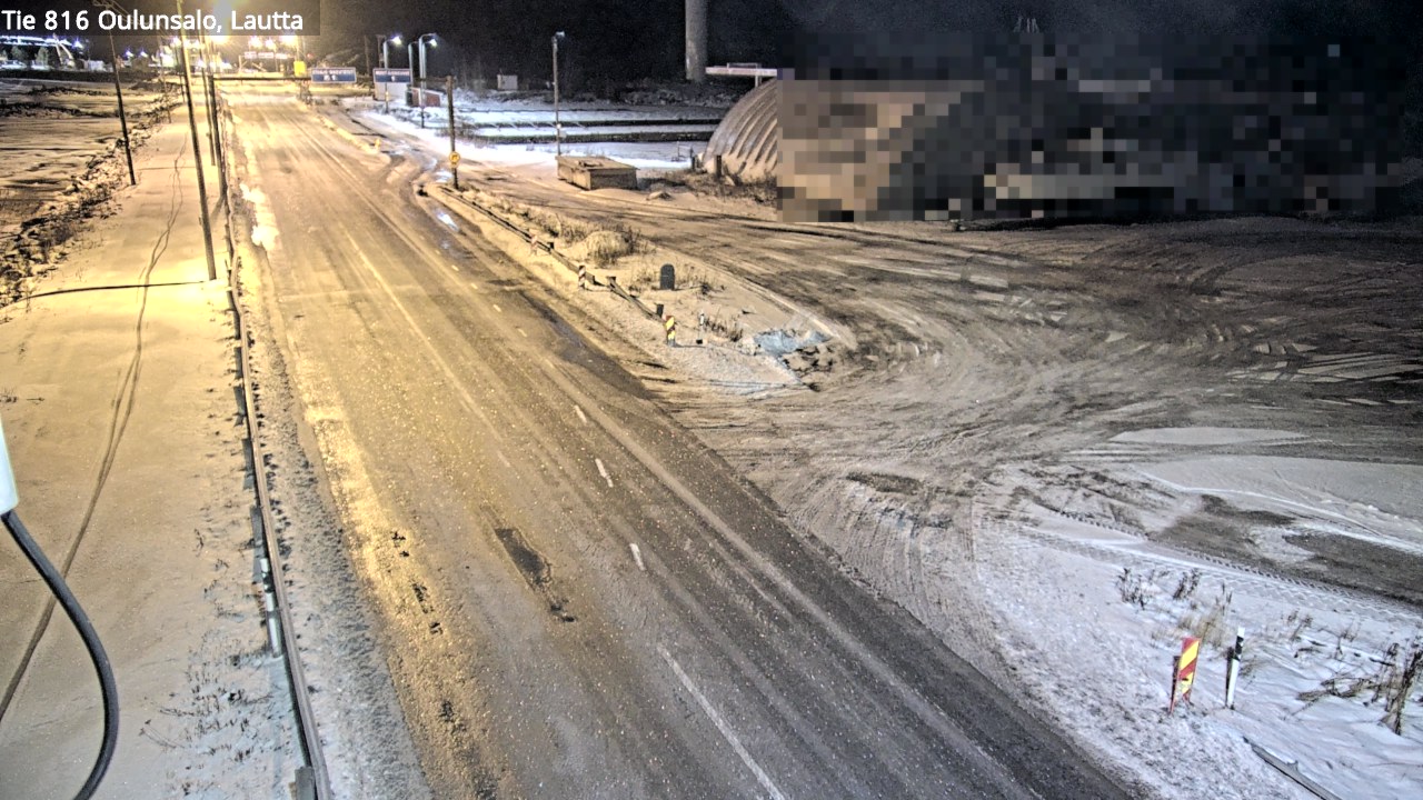 Weather Camera Image Road 816 Oulunsalo, Oulu, Pohjois-Pohjanmaa