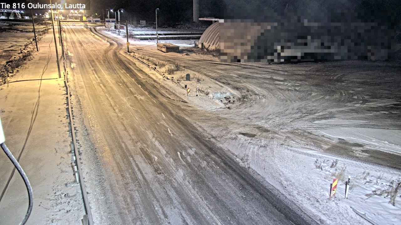 Weather Camera Image Road 816 Oulunsalo, Oulu, Pohjois-Pohjanmaa
