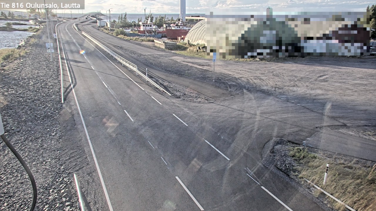 Kelikamerat Kuva Tie 816 Oulunsalo, lauttaranta, Oulu, Pohjois-Pohjanmaa
