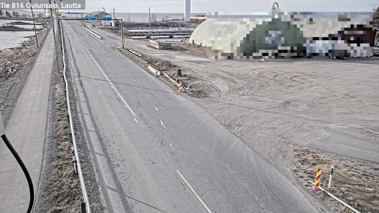 Weather Camera Image Road 816 Oulunsalo, Oulu, Pohjois-Pohjanmaa