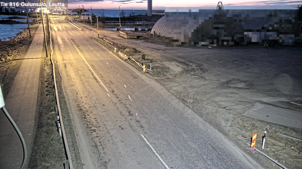 Weather Camera Image Road 816 Oulunsalo, Oulu, Pohjois-Pohjanmaa