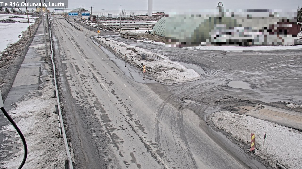 Weather Camera Image Road 816 Oulunsalo, Oulu, Pohjois-Pohjanmaa