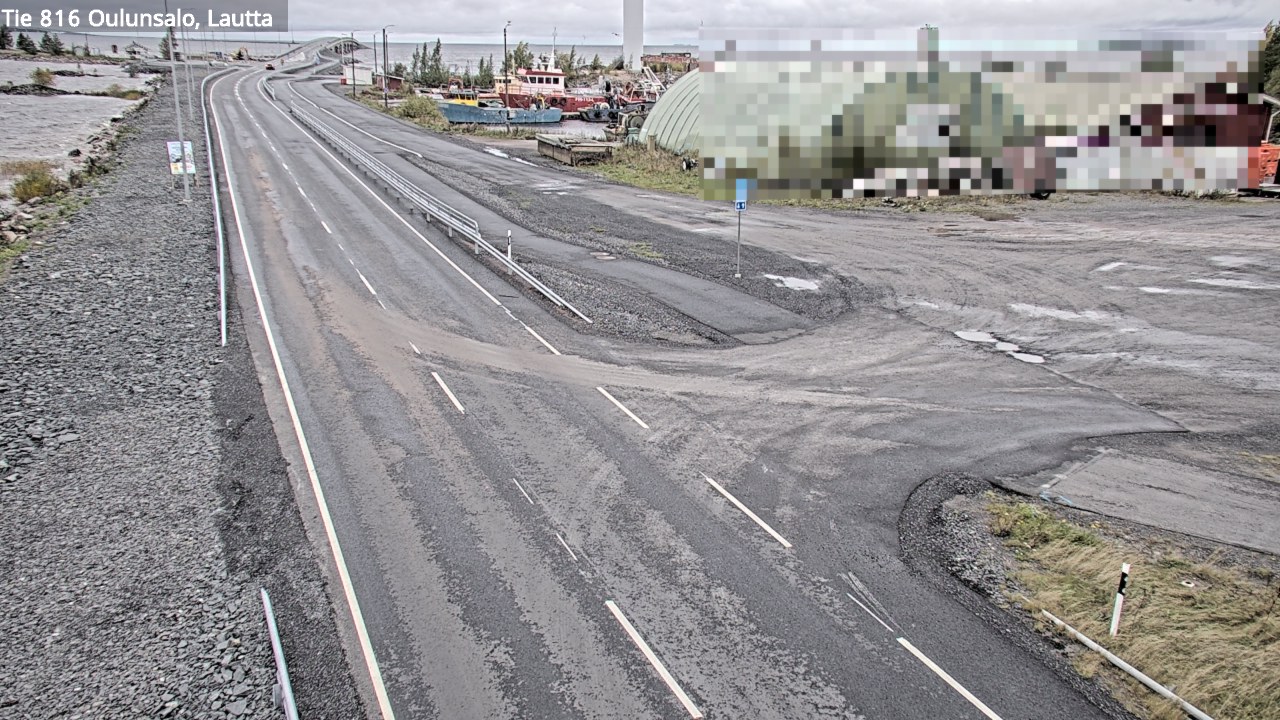 Kelikamerat Kuva Tie 816 Oulunsalo, lauttaranta, Oulu, Pohjois-Pohjanmaa