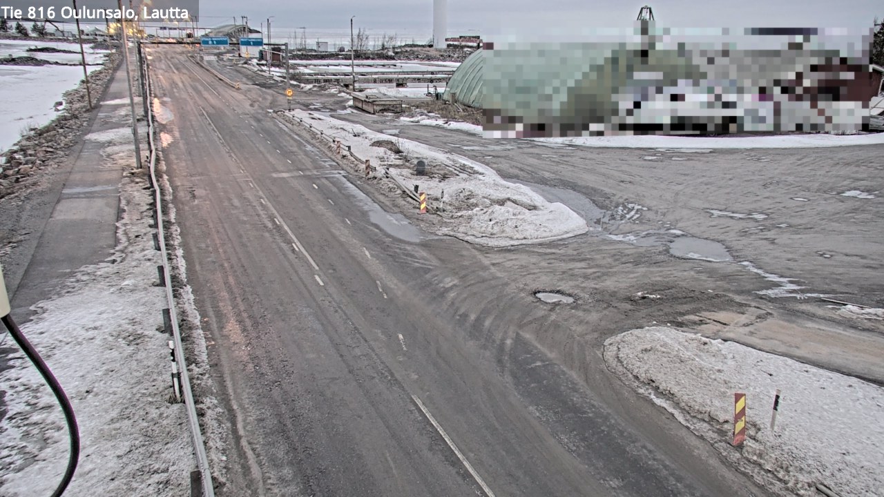 Kelikamerat Kuva Tie 816 Oulunsalo, lauttaranta, Oulu, Pohjois-Pohjanmaa