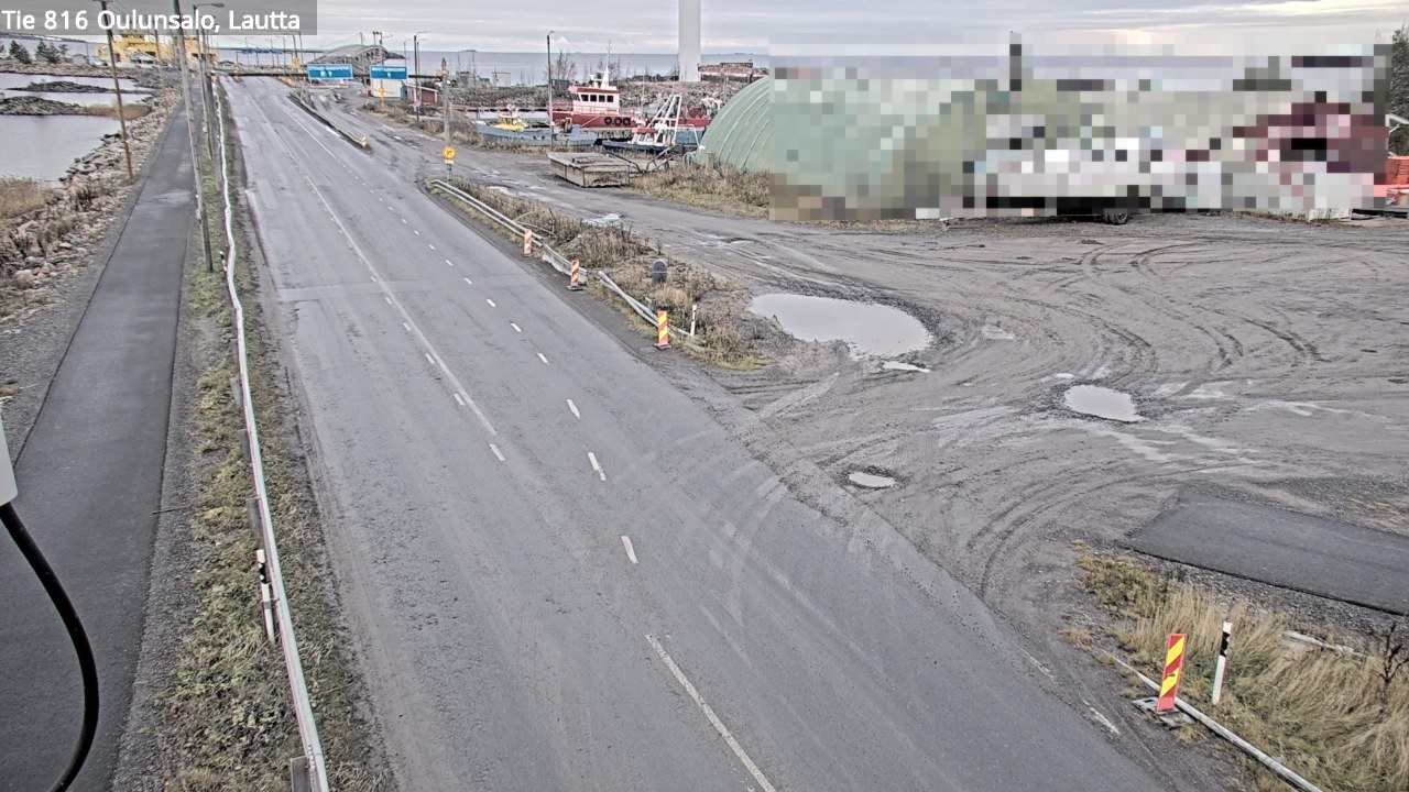 Kelikamerat Kuva Tie 816 Oulunsalo, lauttaranta, Oulu, Pohjois-Pohjanmaa