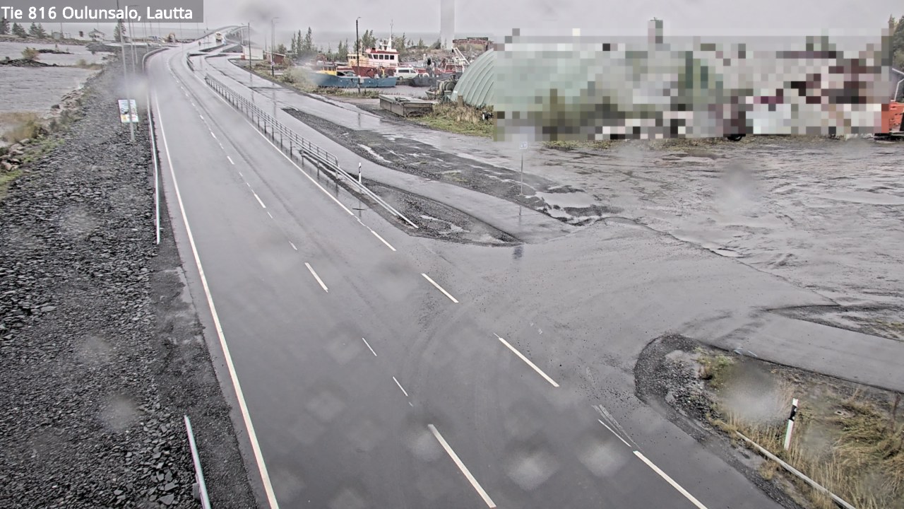 Weather Camera Image Road 816 Oulunsalo, Oulu, Pohjois-Pohjanmaa