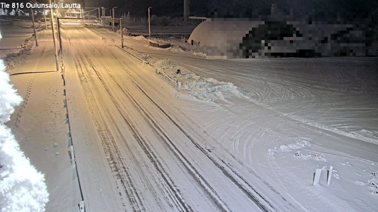 Weather Camera Image Road 816 Oulunsalo, Oulu, Pohjois-Pohjanmaa