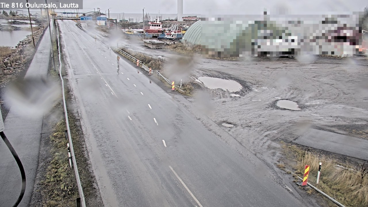 Kelikamerat Kuva Tie 816 Oulunsalo, lauttaranta, Oulu, Pohjois-Pohjanmaa