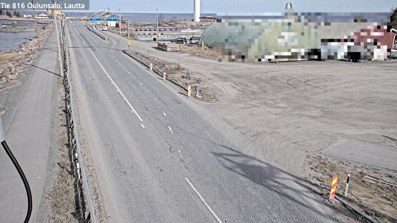 Weather Camera Image Road 816 Oulunsalo, Oulu, Pohjois-Pohjanmaa