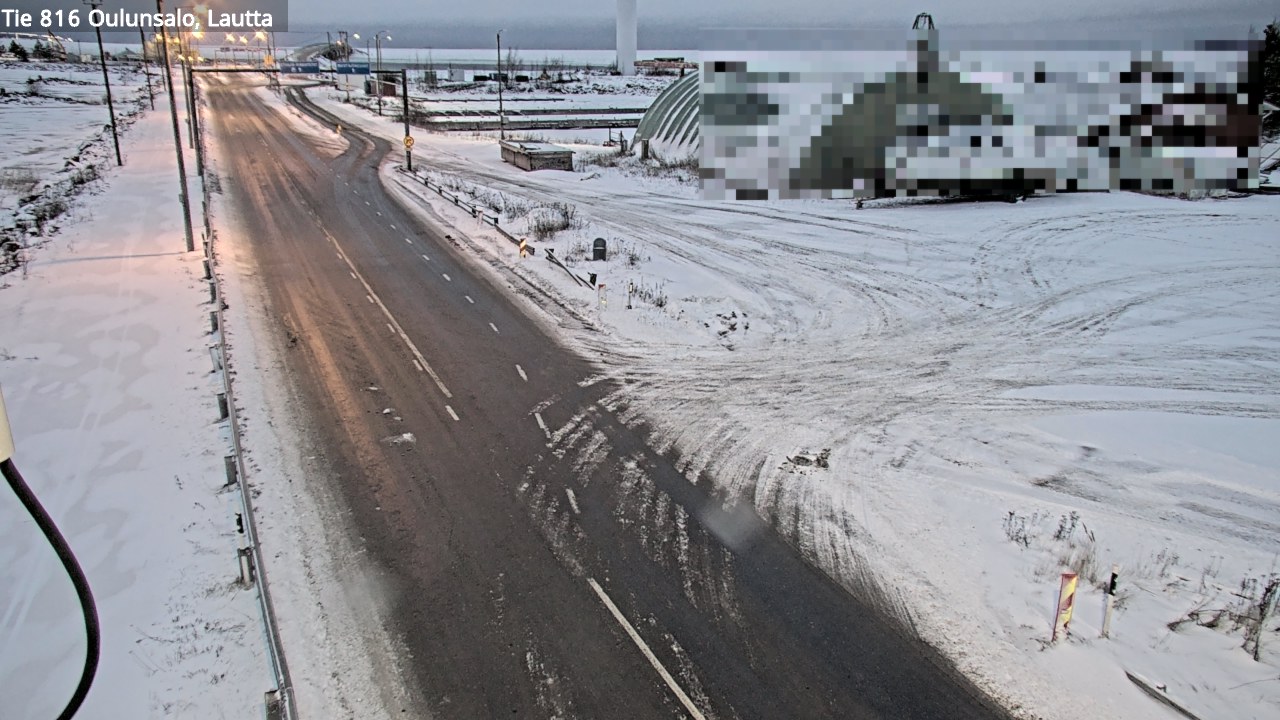Kelikamerat Kuva Tie 816 Oulunsalo, lauttaranta, Oulu, Pohjois-Pohjanmaa