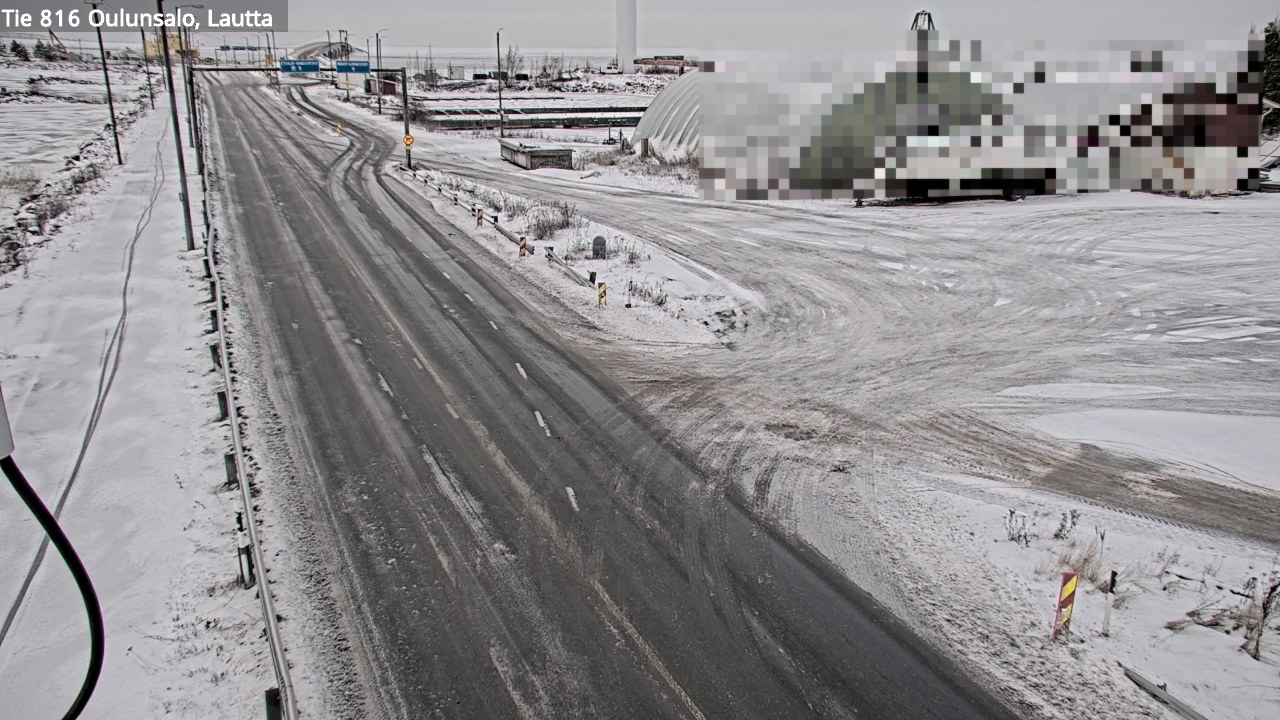 Weather Camera Image Road 816 Oulunsalo, Oulu, Pohjois-Pohjanmaa