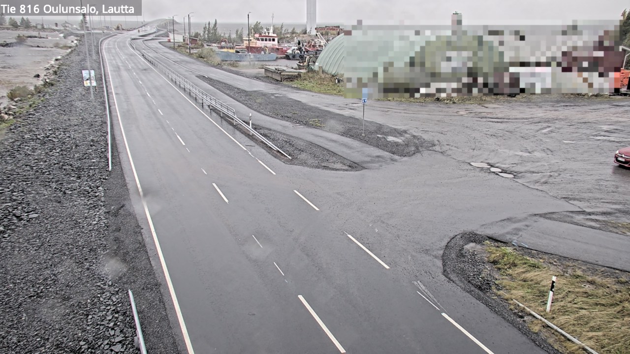 Kelikamerat Kuva Tie 816 Oulunsalo, lauttaranta, Oulu, Pohjois-Pohjanmaa