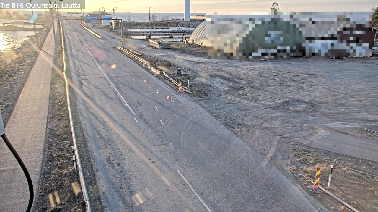 Weather Camera Image Road 816 Oulunsalo, Oulu, Pohjois-Pohjanmaa