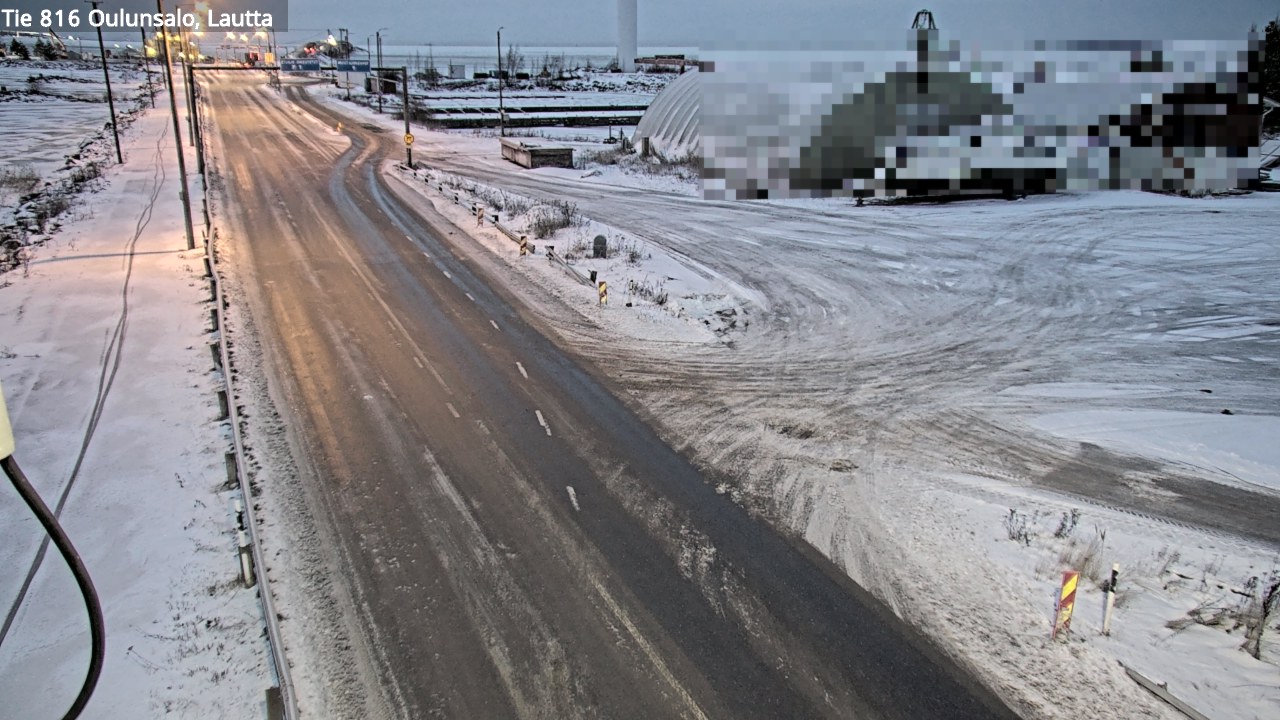 Weather Camera Image Road 816 Oulunsalo, Oulu, Pohjois-Pohjanmaa