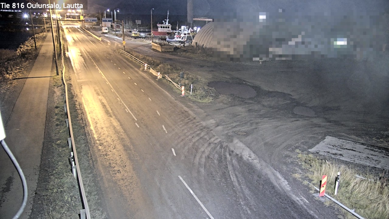 Kelikamerat Kuva Tie 816 Oulunsalo, lauttaranta, Oulu, Pohjois-Pohjanmaa