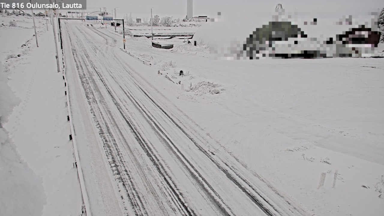 Weather Camera Image Road 816 Oulunsalo, Oulu, Pohjois-Pohjanmaa