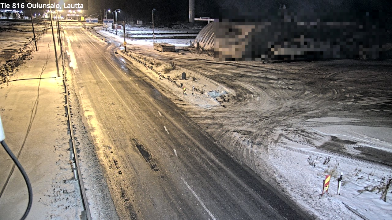 Weather Camera Image Road 816 Oulunsalo, Oulu, Pohjois-Pohjanmaa