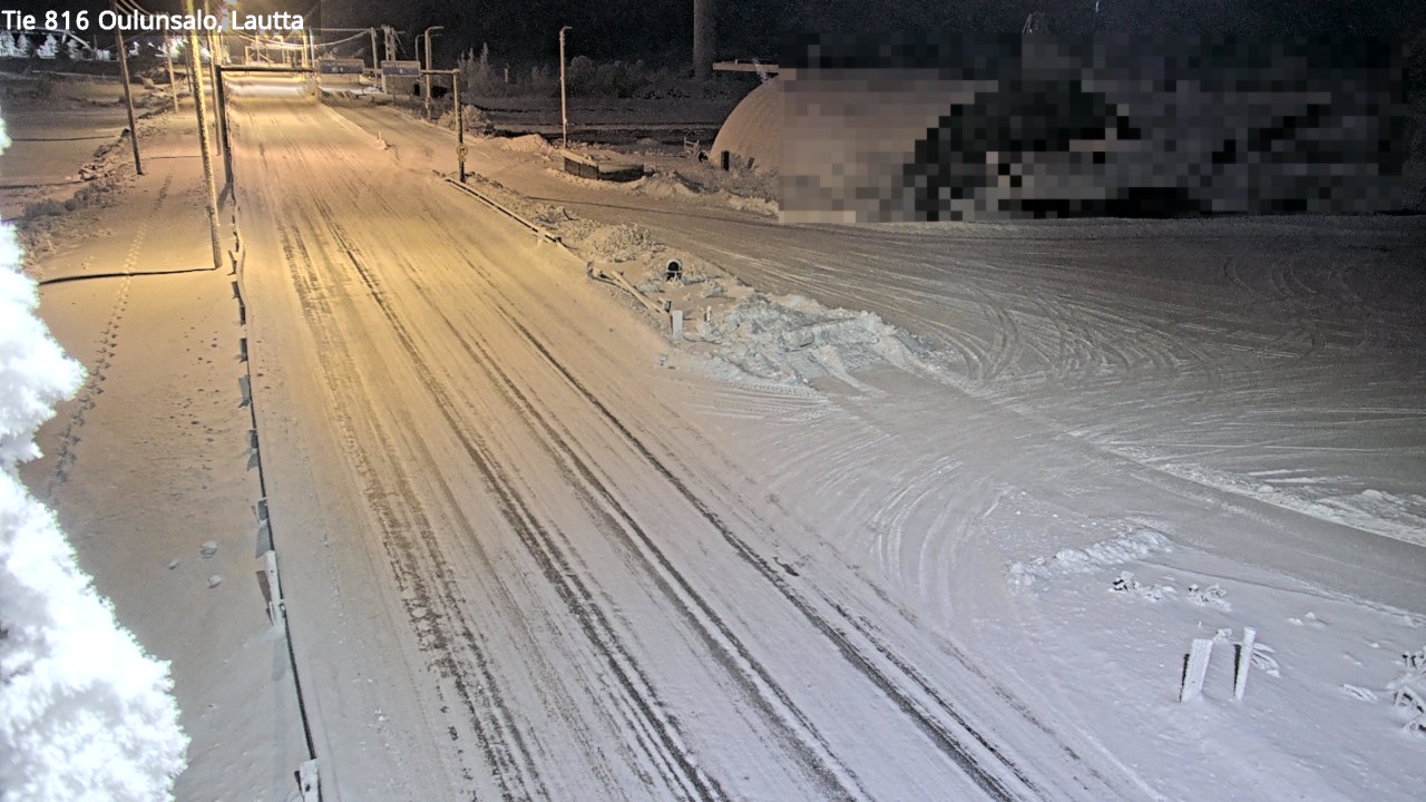 Weather Camera Image Road 816 Oulunsalo, Oulu, Pohjois-Pohjanmaa