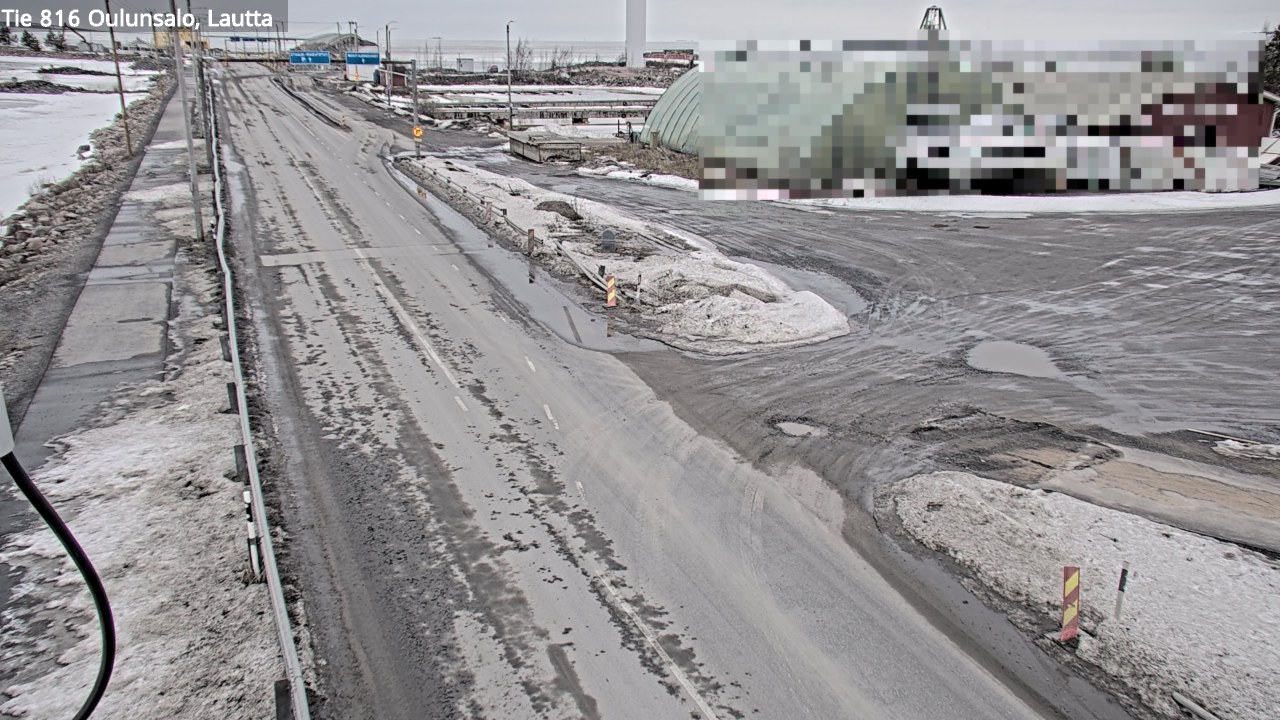 Kelikamerat Kuva Tie 816 Oulunsalo, lauttaranta, Oulu, Pohjois-Pohjanmaa