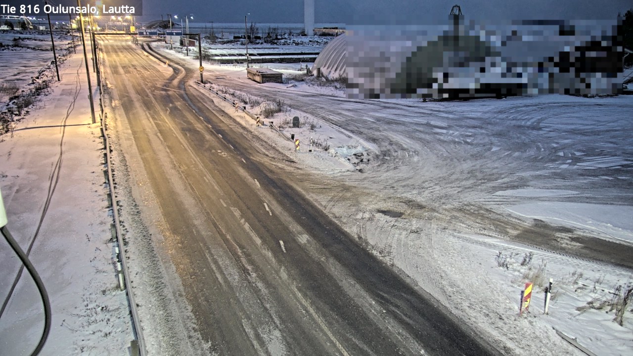 Weather Camera Image Road 816 Oulunsalo, Oulu, Pohjois-Pohjanmaa