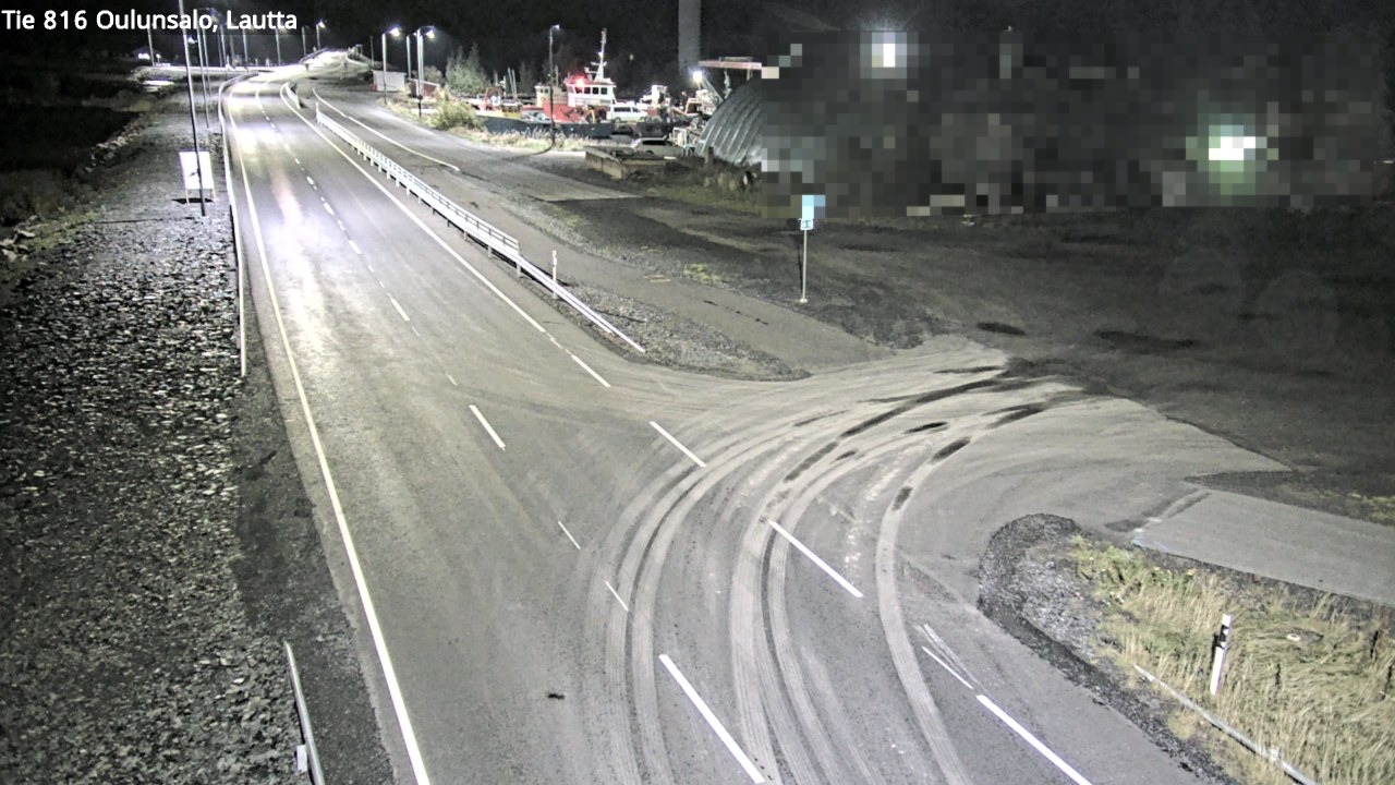 Weather Camera Image Road 816 Oulunsalo, Oulu, Pohjois-Pohjanmaa