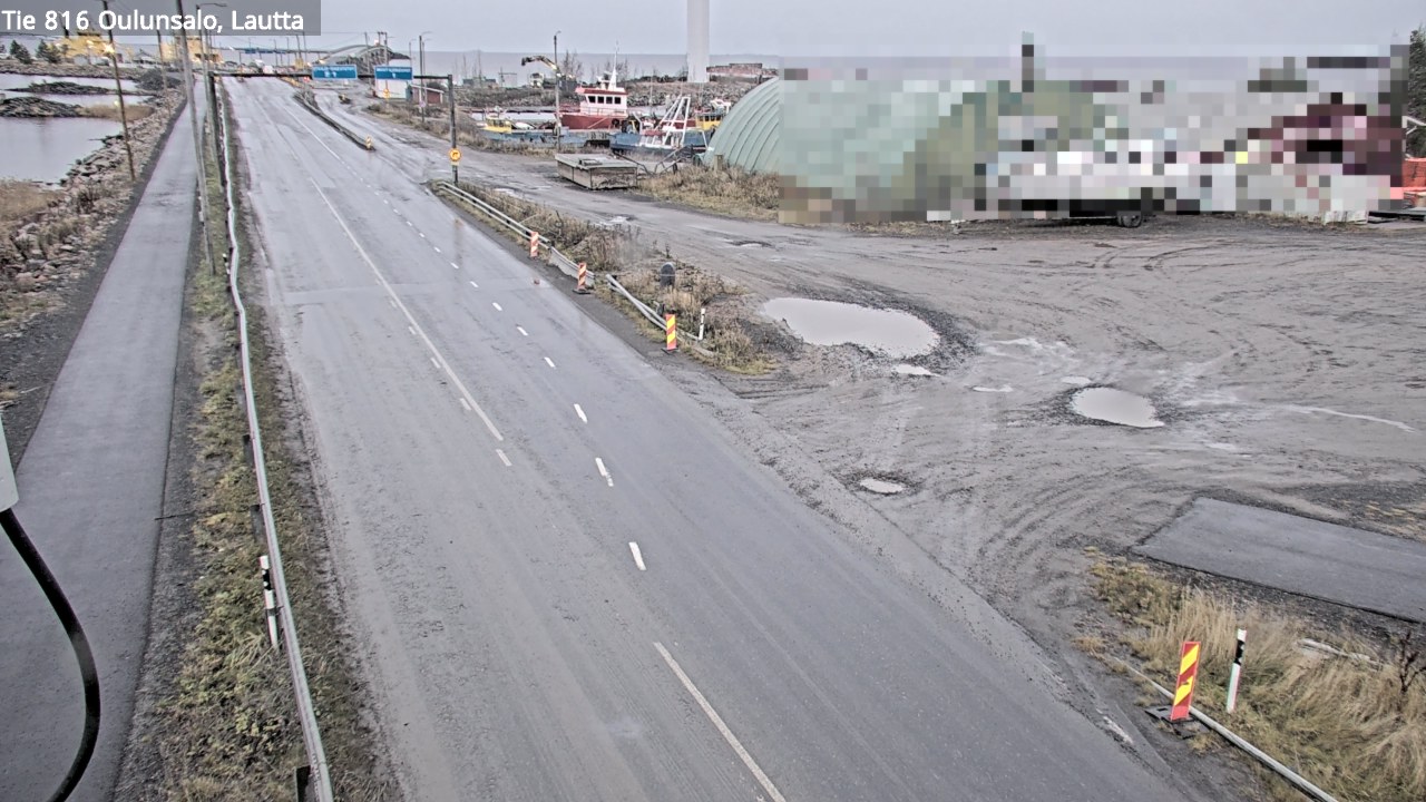 Kelikamerat Kuva Tie 816 Oulunsalo, lauttaranta, Oulu, Pohjois-Pohjanmaa