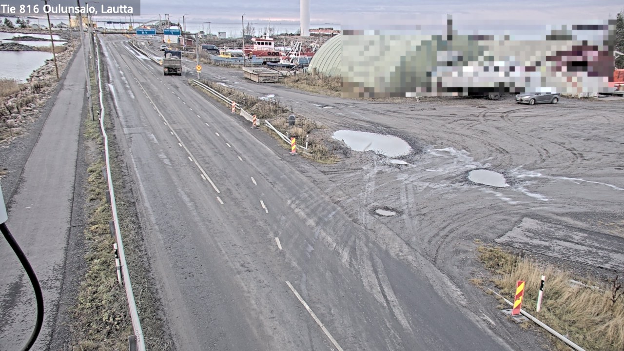 Kelikamerat Kuva Tie 816 Oulunsalo, lauttaranta, Oulu, Pohjois-Pohjanmaa