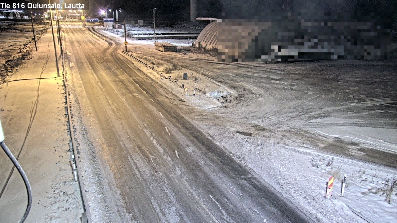 Weather Camera Image Road 816 Oulunsalo, Oulu, Pohjois-Pohjanmaa