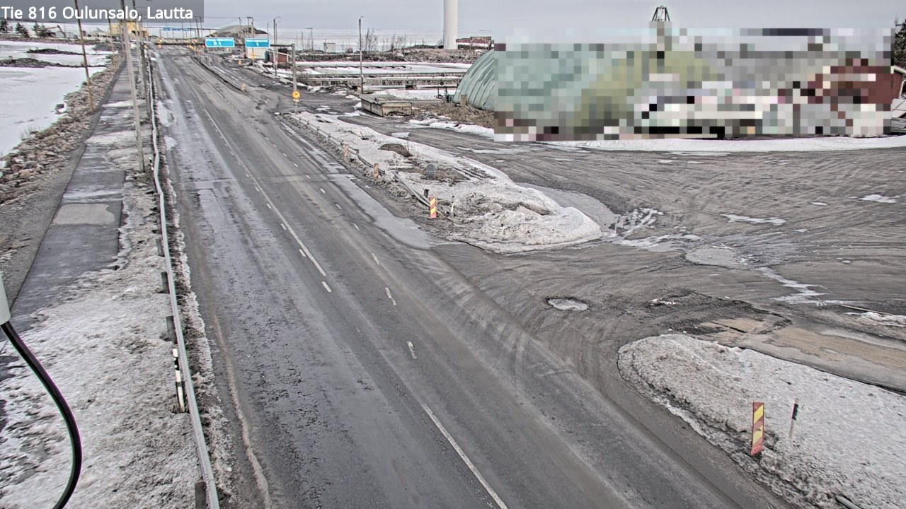 Kelikamerat Kuva Tie 816 Oulunsalo, lauttaranta, Oulu, Pohjois-Pohjanmaa