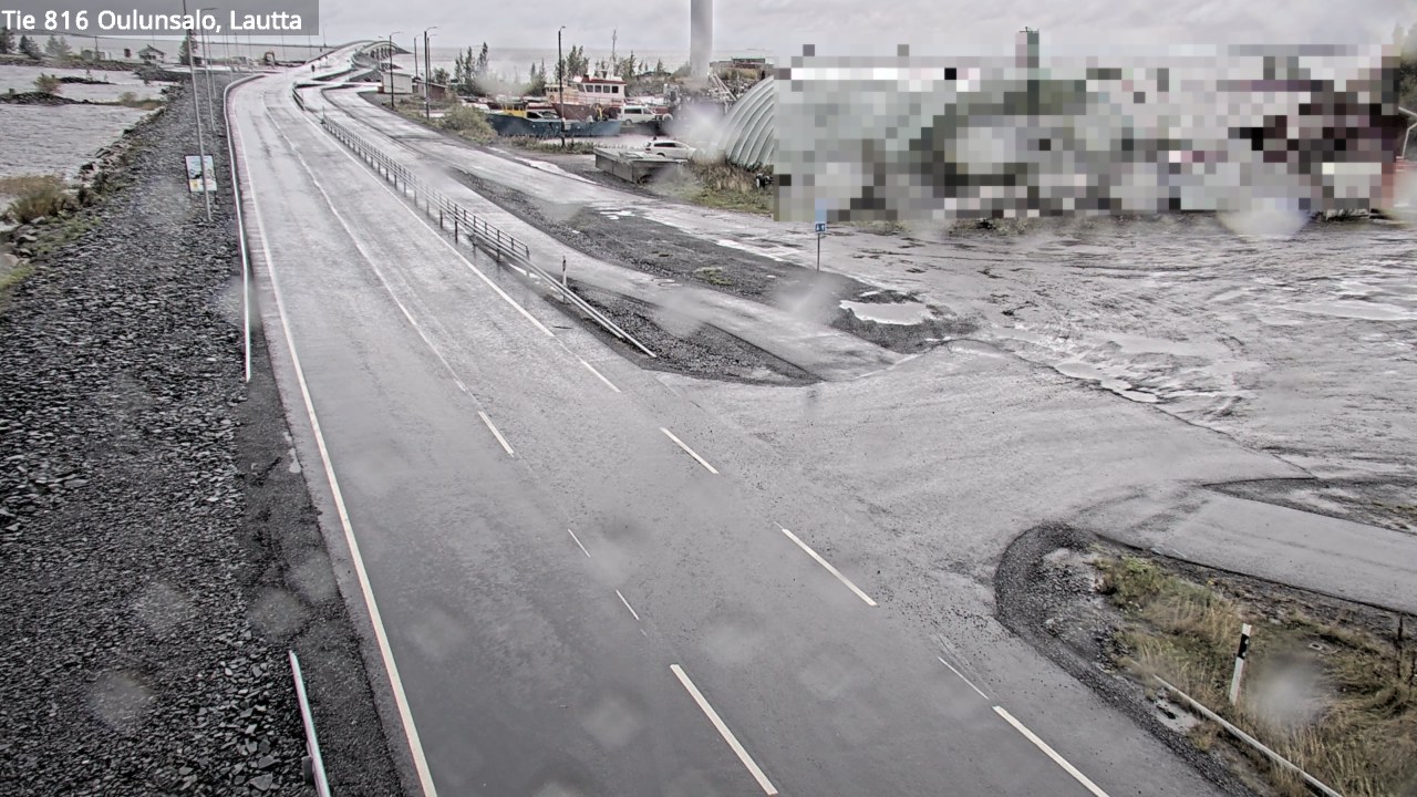 Weather Camera Image Road 816 Oulunsalo, Oulu, Pohjois-Pohjanmaa