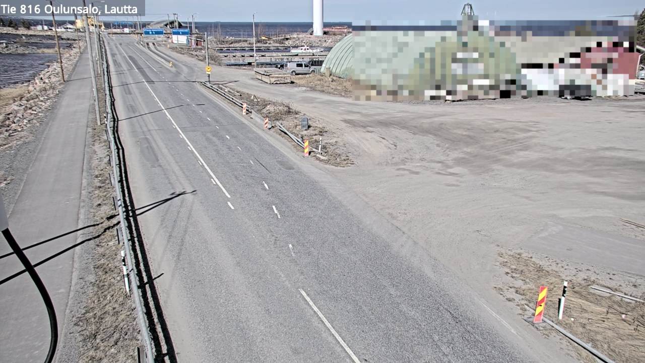 Weather Camera Image Road 816 Oulunsalo, Oulu, Pohjois-Pohjanmaa