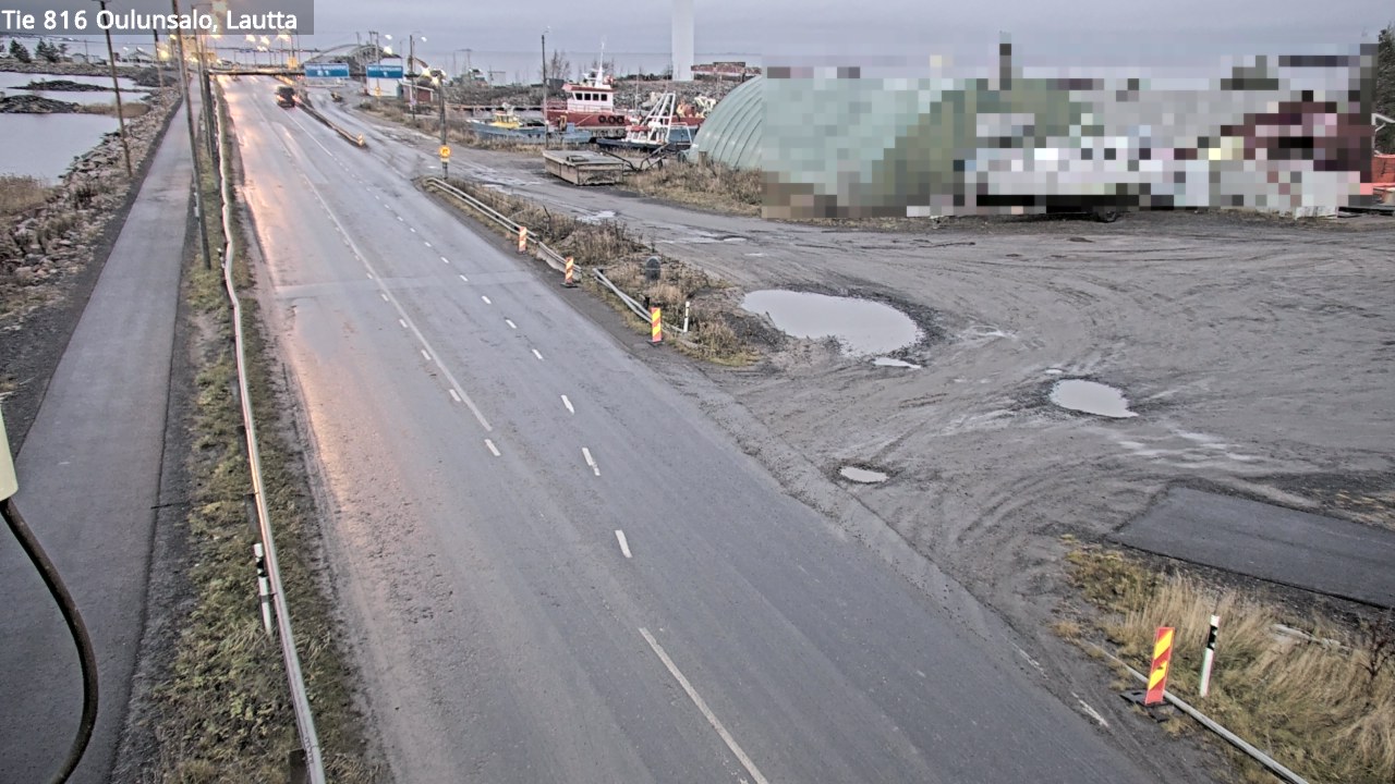 Kelikamerat Kuva Tie 816 Oulunsalo, lauttaranta, Oulu, Pohjois-Pohjanmaa