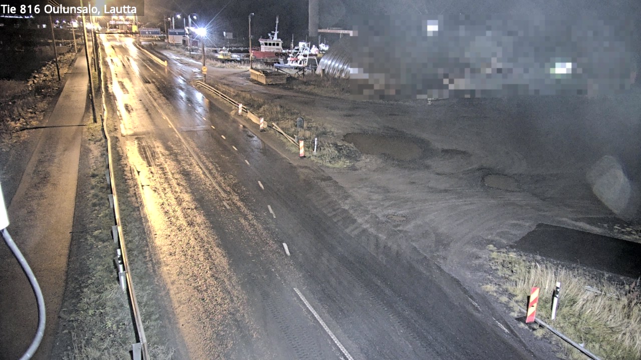 Kelikamerat Kuva Tie 816 Oulunsalo, lauttaranta, Oulu, Pohjois-Pohjanmaa